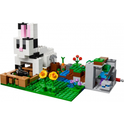 Klocki LEGO 21181 - Królicza farma MINECRAFT